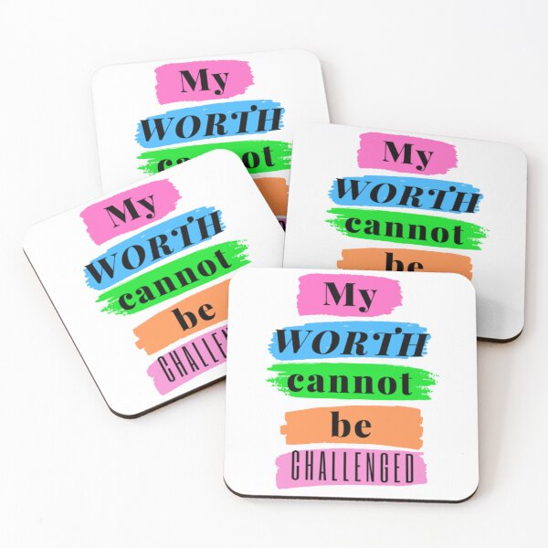 Item preview, My worth cannot be challenged designed and sold by Acelle.