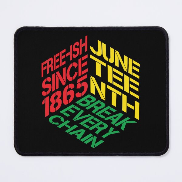 Item preview, Juneteenth Free-ish Since 1865 Box designed and sold by BlackSnowShop.