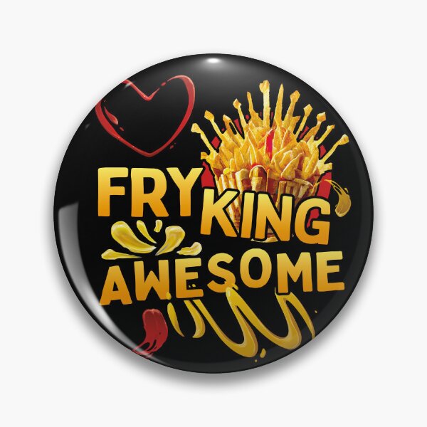 Item preview, Fry king awesome, fried food king designed and sold by themoniae.
