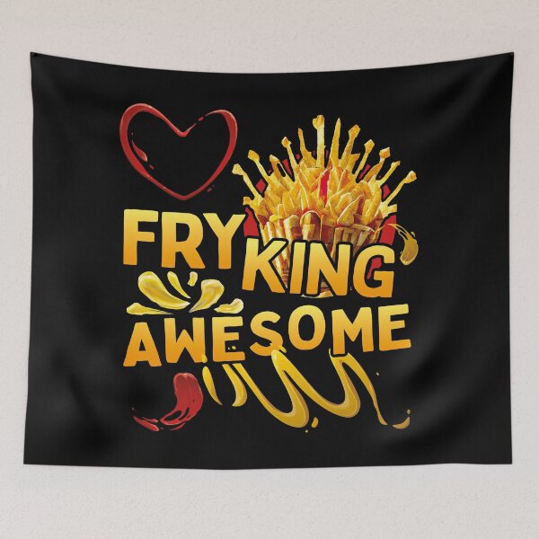 Item preview, Fry king awesome, fried food king designed and sold by themoniae.