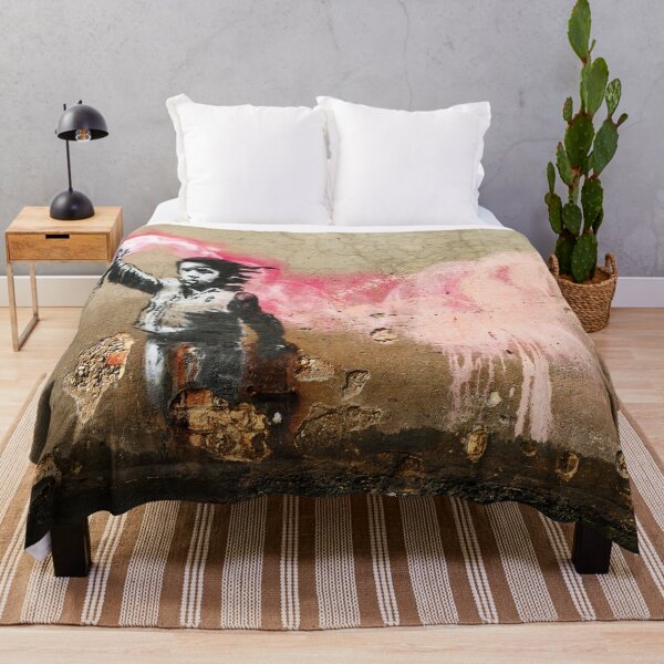 Item preview, Banksy Migrant Child Mural Venice designed and sold by WE-ARE-BANKSY.
