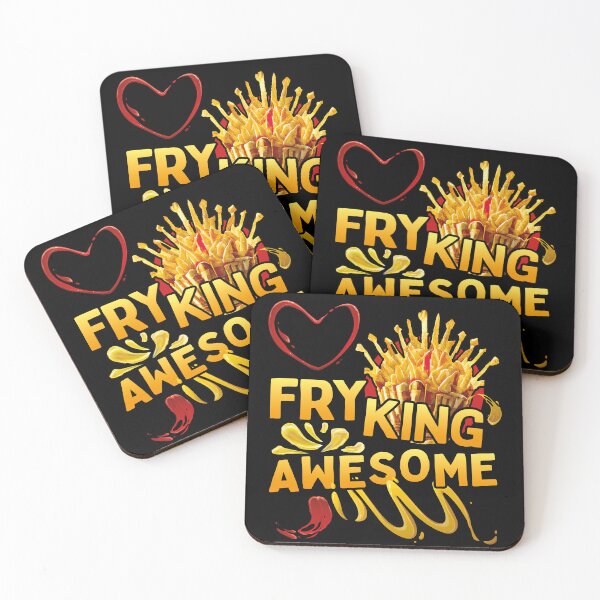 Item preview, Fry king awesome, fried food king designed and sold by themoniae.