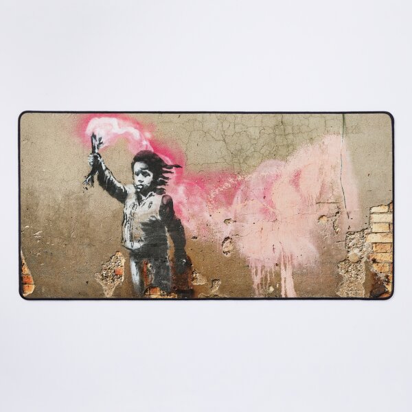 Item preview, Banksy Migrant Child Mural Venice designed and sold by WE-ARE-BANKSY.