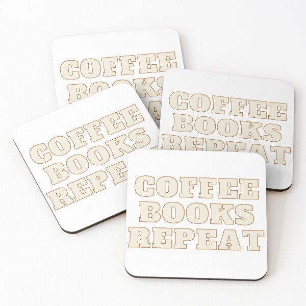 Item preview, Coffee Books Repeat designed and sold by SimeonA94.