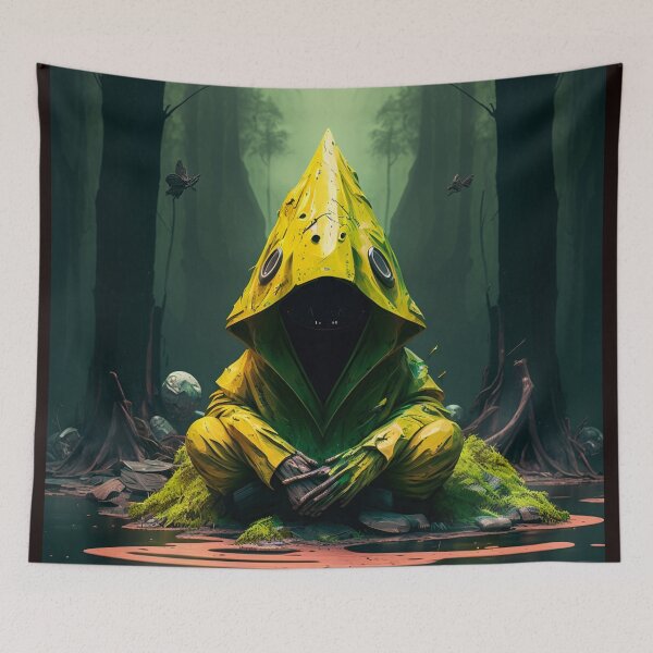 Artikelvorschau, Dark Forest Horror, Stealthy Swamp Assassin entworfen und verkauft von Fantasy Masterpiece.