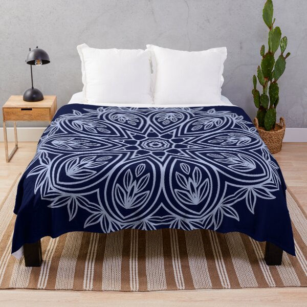 Item preview, Radiant Harmony: Beautiful Mandala Design on Dark Background designed and sold by MerakiAndArt.
