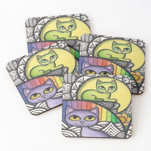Item preview, Heavenly Cats designed and sold by Teixeira224.