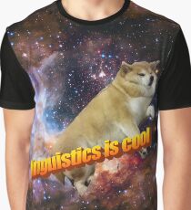 linguistics is cool -- doggo aesthetic Graphic T-Shirt