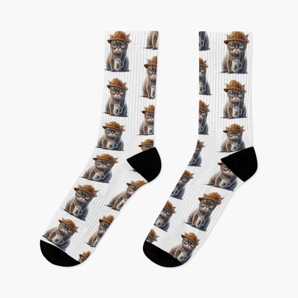 Item preview, Lovely Cat Drinking Coffee designed and sold by Pixel4Art.