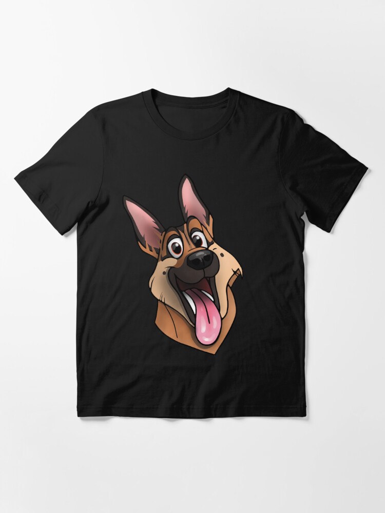 german shepherd flipping off shirt