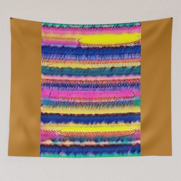 Item preview, Stripes IX - abstract digital painting designed and sold by thalasson.