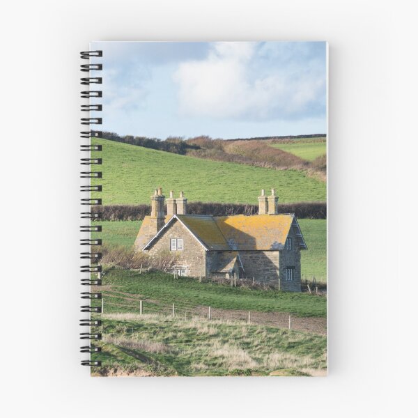 Item preview, House on a hill in Church cove Cornwall,Poldark Country designed and sold by kathleenjean.