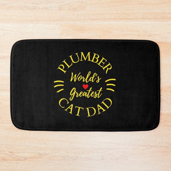 Item preview, Worlds Greatest Plumber And Cat Dad designed and sold by McThingummy.