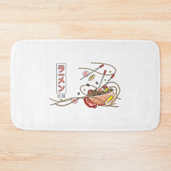 Item preview, Japanses Ramen Noodles Bowl Mounted Print designed and sold by r1bbit.