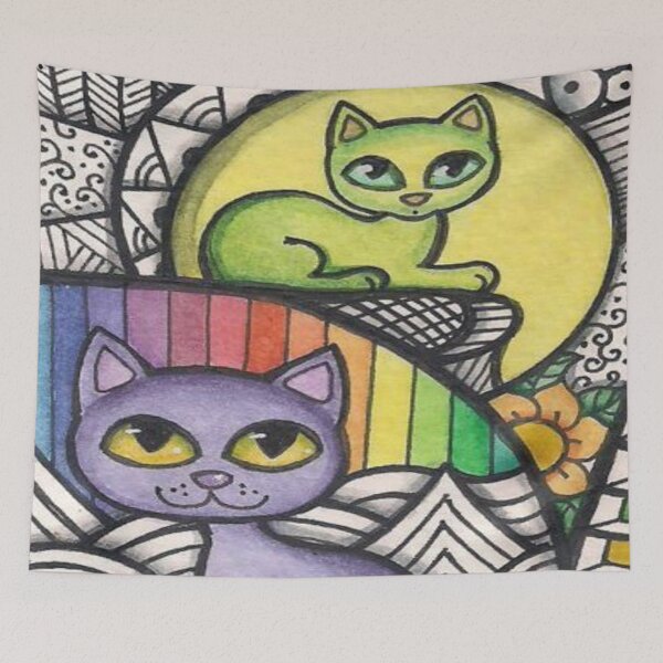Item preview, Heavenly Cats designed and sold by Teixeira224.