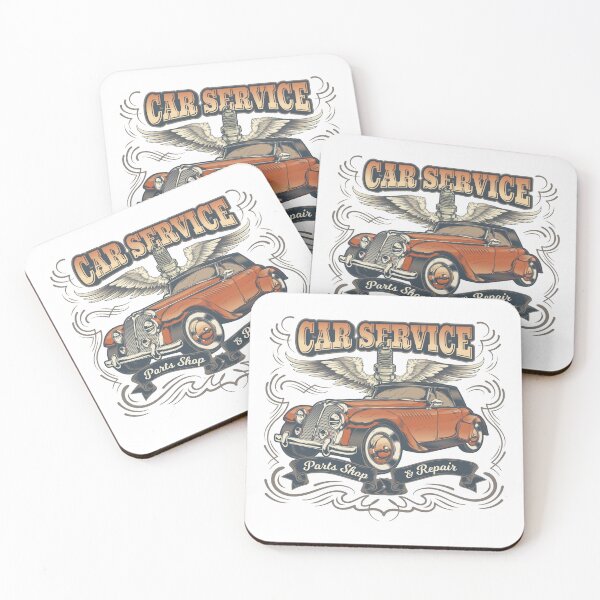 Artikelvorschau, Vintage-Coupé in Orange und Schwarz entworfen und verkauft von Gile-Shop.