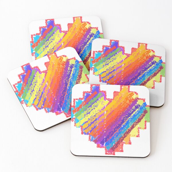 Item preview, Colorful Heart - A Vibrant Expression of Love and Emotion  designed and sold by zzibel.