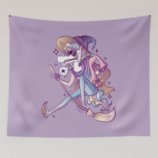 Item preview, Corny magician magical unicorn pun designed and sold by SPIRIMAL.
