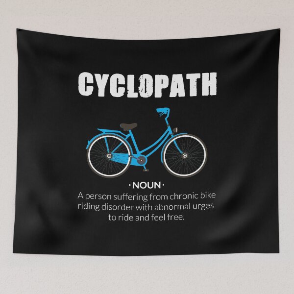 Item preview, Cyclist Gift Cyclopath Bike Cyclist designed and sold by Lenny Stahl.