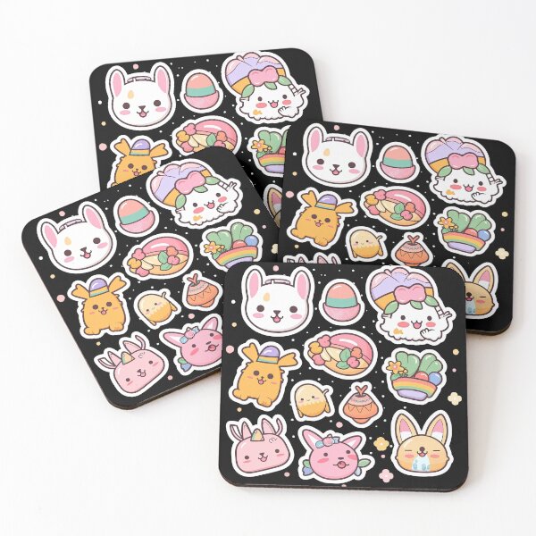 Item preview, 11 Easter Stickers designed and sold by MikAImageShop.
