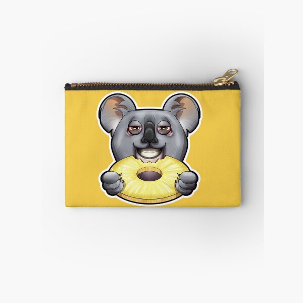 Item preview, SNAX Koala eating pineapple  designed and sold by SilverBaX.