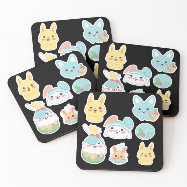 Item preview, 7 Easter Stickers designed and sold by MikAImageShop.