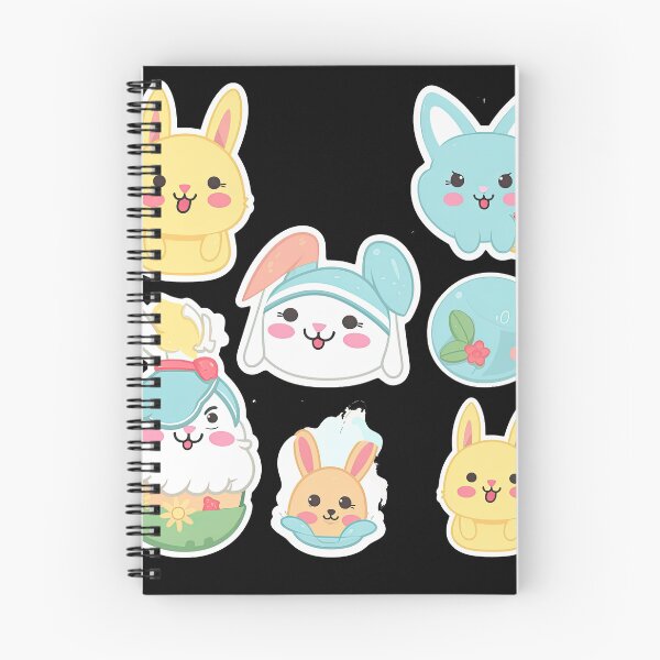 Item preview, 7 Easter Stickers designed and sold by MikAImageShop.