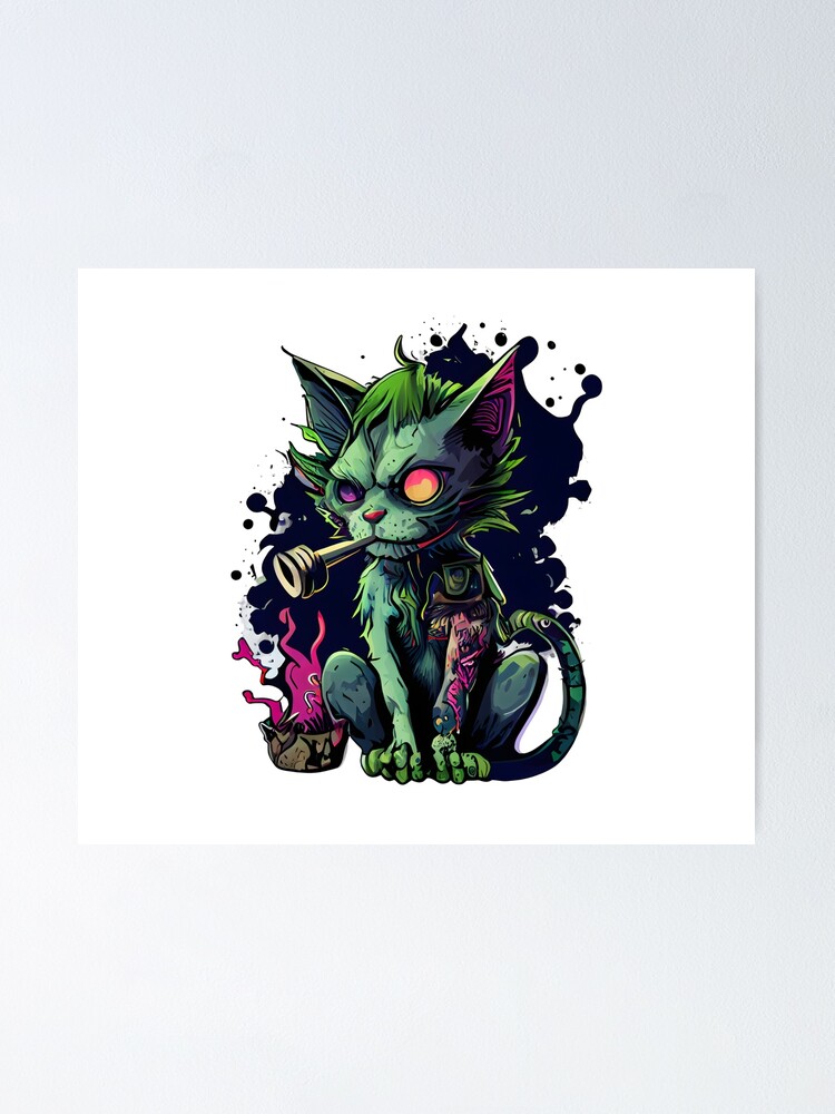 zombie kitten | Poster