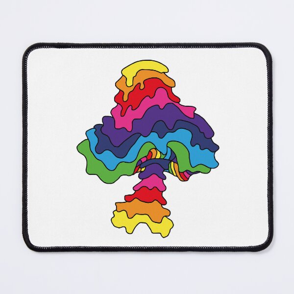 Item preview, The Perfect Magic Mushroom: Trippy Drippy Rainbow Shroom designed and sold by Ciara Shortall.
