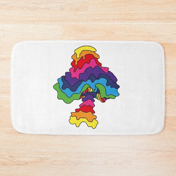 Item preview, The Perfect Magic Mushroom: Trippy Drippy Rainbow Shroom designed and sold by Ciara Shortall.