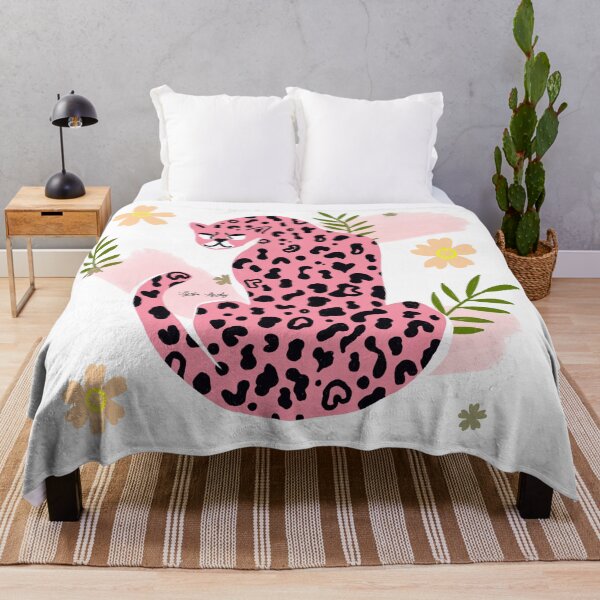 Item preview, Jaguar looking back art work pink- transparent background designed and sold by Studio Lydia Lovely.