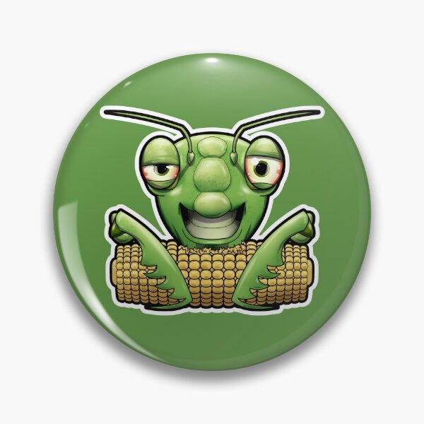 Item preview, SNAX Mantis eating corn designed and sold by SilverBaX.