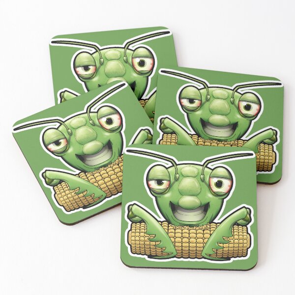 Item preview, SNAX Mantis eating corn designed and sold by SilverBaX.