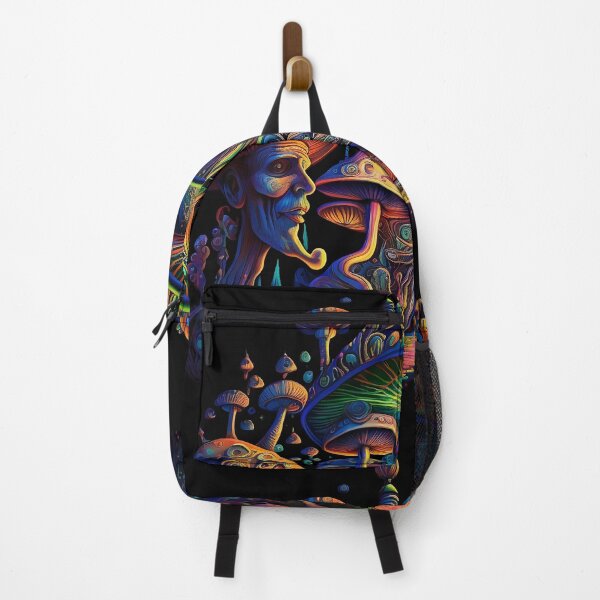 Item preview, Psychedelic Shroom Elves House designed and sold by VibrantView.