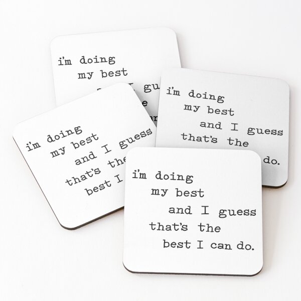 Item preview, Doing My Best designed and sold by Hannah Eisner.
