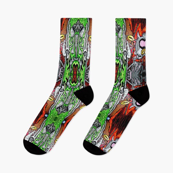 Item preview, Devil Goat Bus Stop PATTERN designed and sold by Jacob Wayne Bryner.