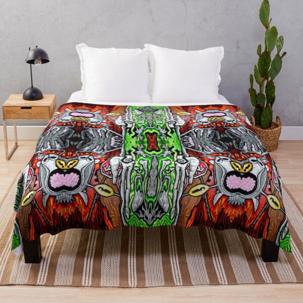Aperçu de l'œuvre Arrêt de bus Devil Goat PATTERN créée et vendue par Jacob Wayne Bryner.