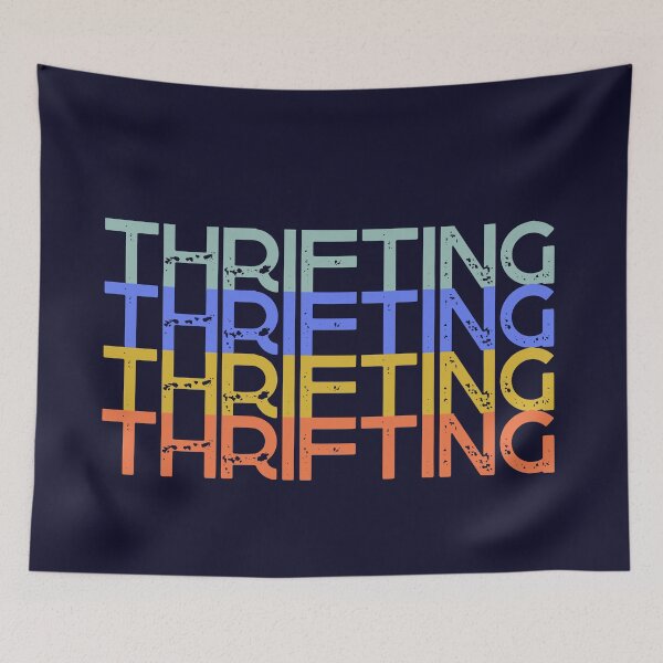 Item preview, Thrifting Funny Vintage Thrifter Retro Distress designed and sold by SunfullyYours.