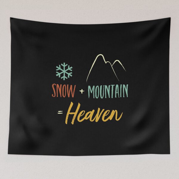Item preview, Snow + Mountain = Heaven designed and sold by whyitsme.