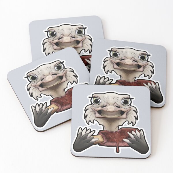 Item preview, SNAX Ostrich eating ribs designed and sold by SilverBaX.
