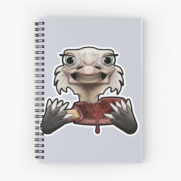 Item preview, SNAX Ostrich eating ribs designed and sold by SilverBaX.