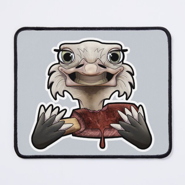 Item preview, SNAX Ostrich eating ribs designed and sold by SilverBaX.
