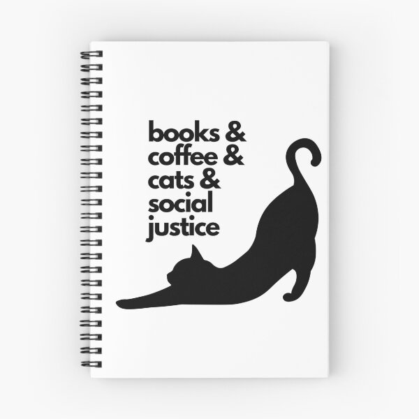 Item preview, Books Coffee CATS Social Justice designed and sold by Davinci Gift⭐⭐⭐⭐⭐.