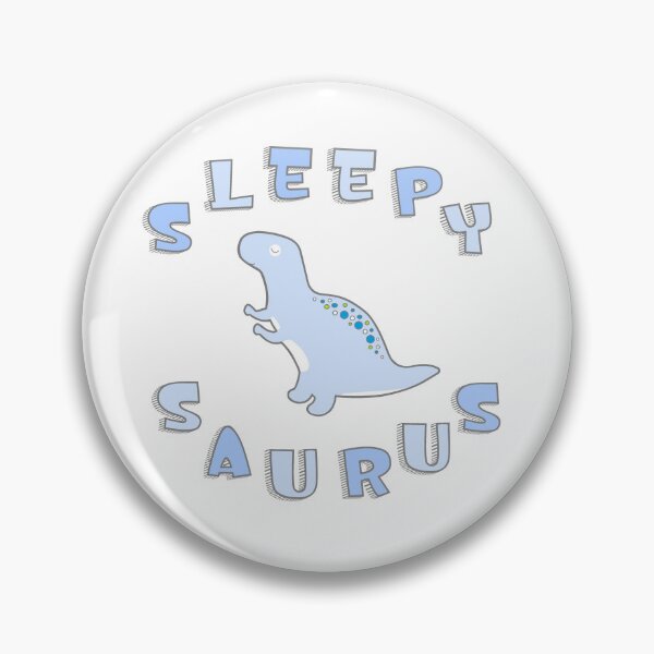 Item preview, Blue 'Sleepy Saurus' Baby Dinosaur designed and sold by Kim Arnott.