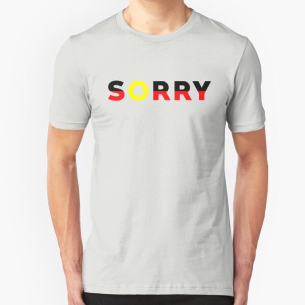 Sorry Slim Fit T-Shirt