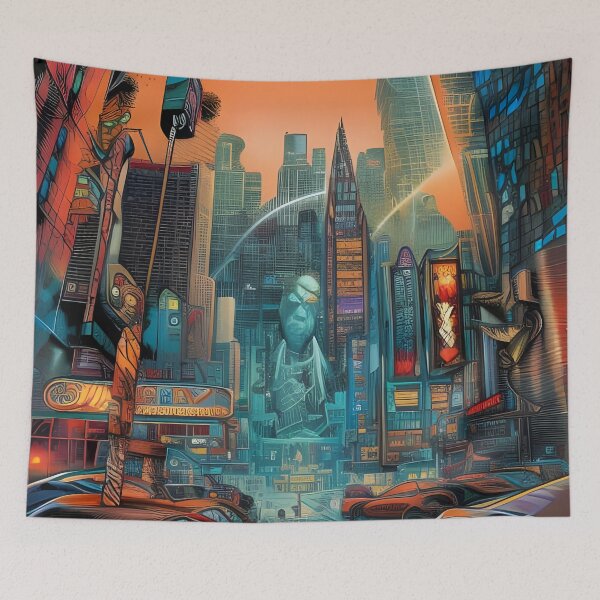 Item preview, The future cartoon city designed and sold by brandway.