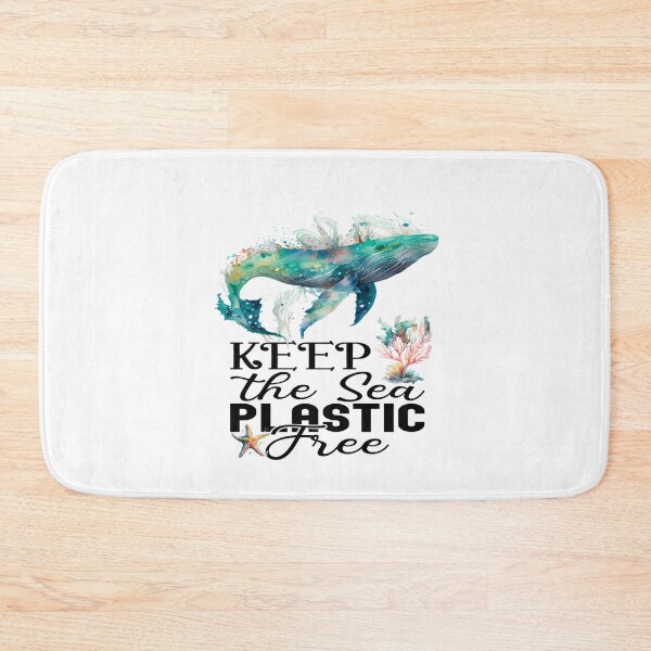 Item preview, Keep The Oceans Plastic Free designed and sold by Bigfoot T-Shirt Co..