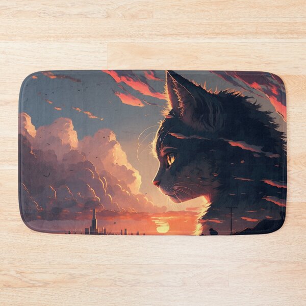 Item preview, Anime Cat artwork #3 designed and sold by YourMajestyLuna.