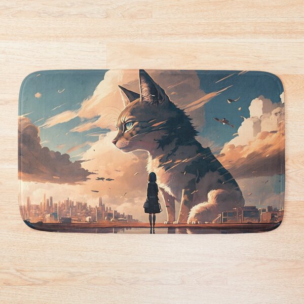 Item preview, Anime Cat artwork #1 designed and sold by YourMajestyLuna.