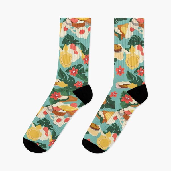 Item preview, Breakfast by the Water Abstract Hawaiian Print designed and sold by zwrohn.